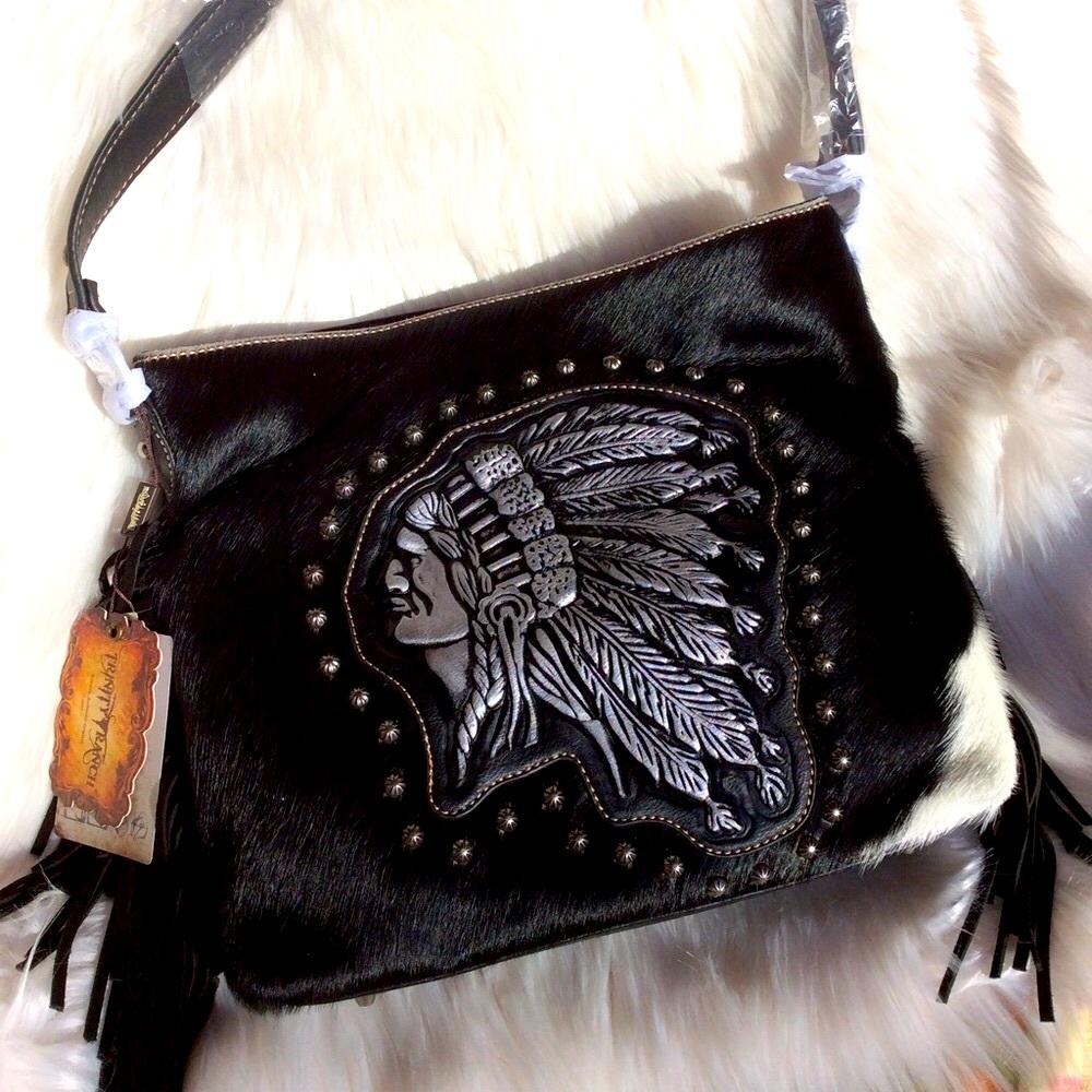 - Cowhide CC Purse.